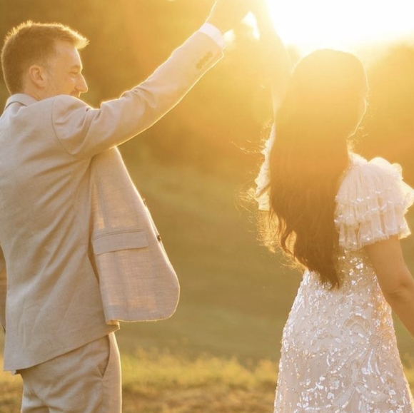 BHLDN Needle Thread Party Dress fits size US 0 2 $560 - Picture 14 of 14